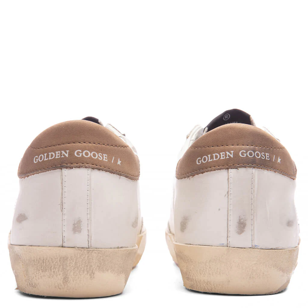 Women's Super-Star Sneakers - White/Beige Brown Leo/Brown - Image 4