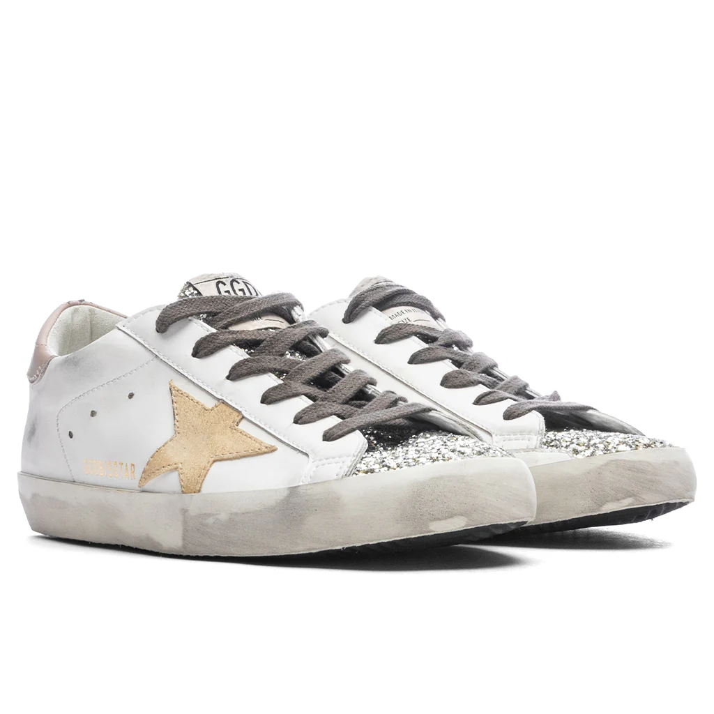 Women's Super-Star - White/Platinum/Yellow - Image 2