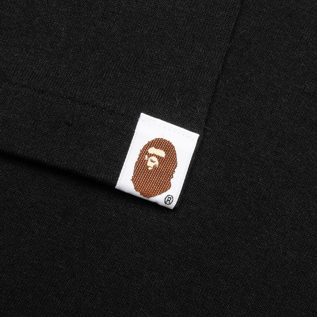 Gradation Ape Face Sta Tee - Black - Image 5