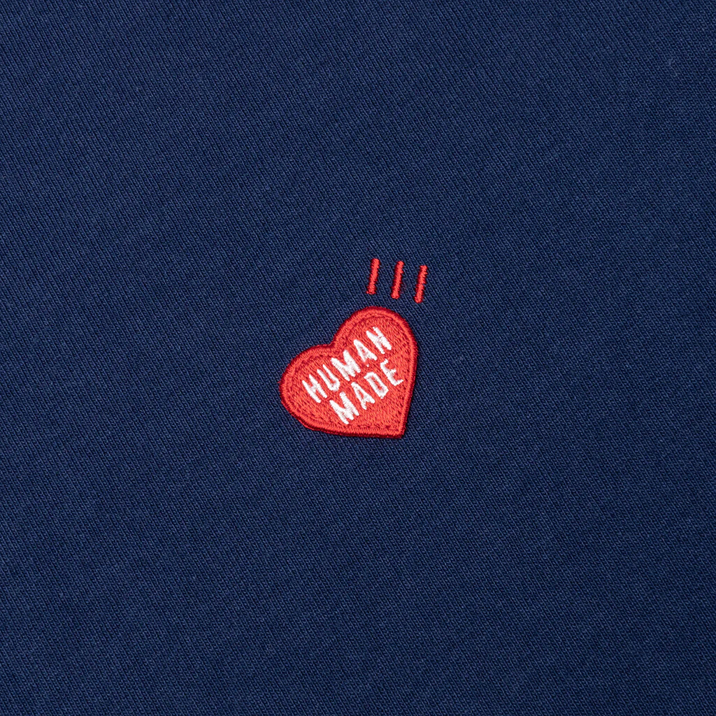 Graphic L/S T-Shirt #6 - Navy - Image 3
