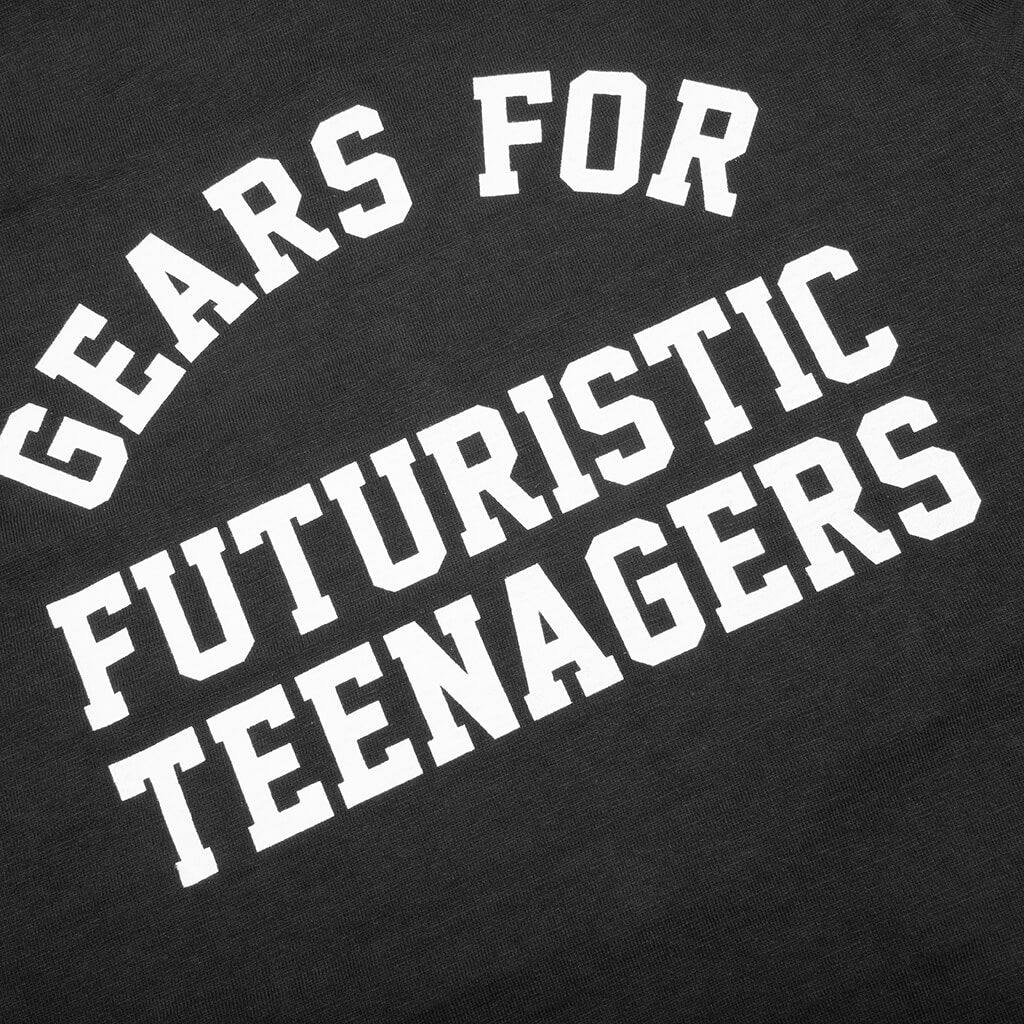 Graphic L/S T-Shirt #7 - Black - Image 4