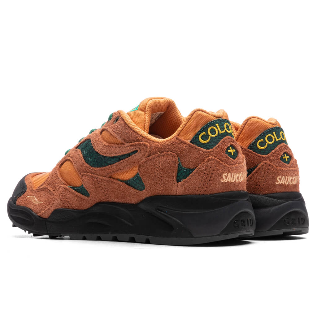 Saucony x Colour Plus Companie Grid Shadow 2 - Forest Wander - Image 3