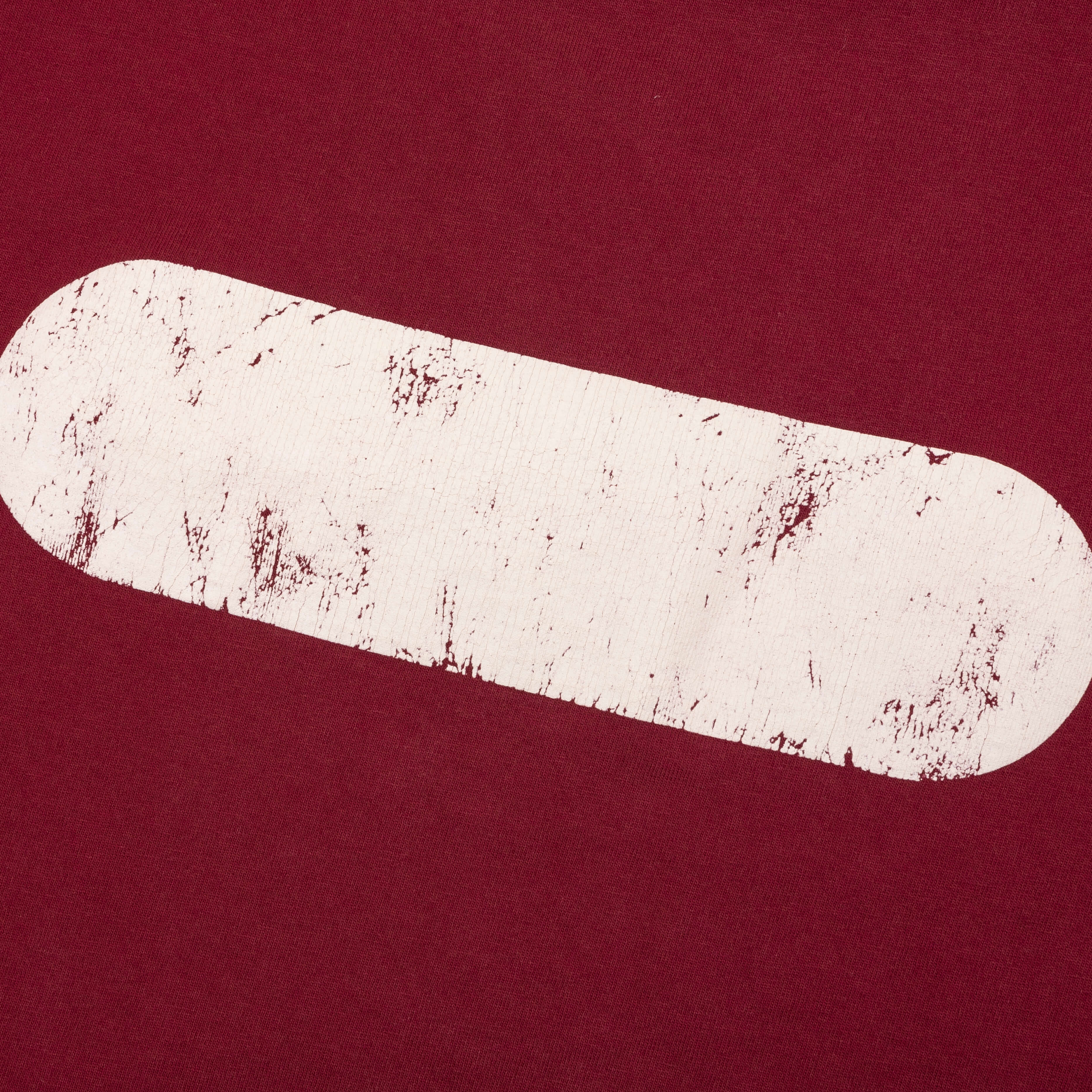 Gym Tee - Maroon - Image 3
