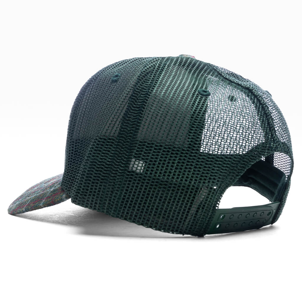 Happier Plaid Trucker - Green - Image 3