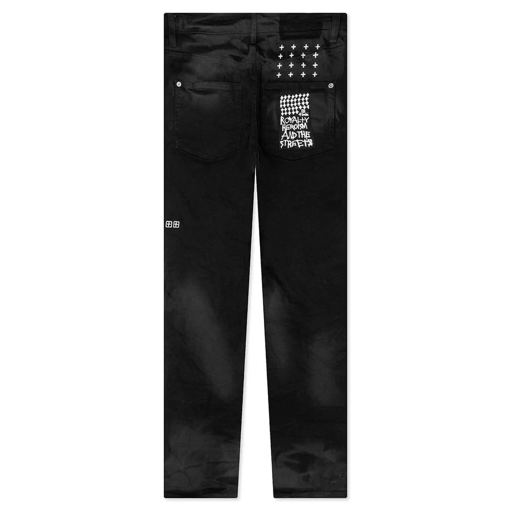Hazlow Ghosted Angels - Black - Image 2