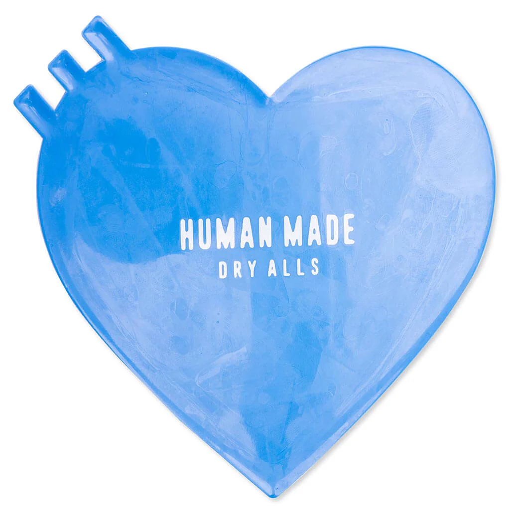 Heart Rubber Coaster - Blue - Image 2