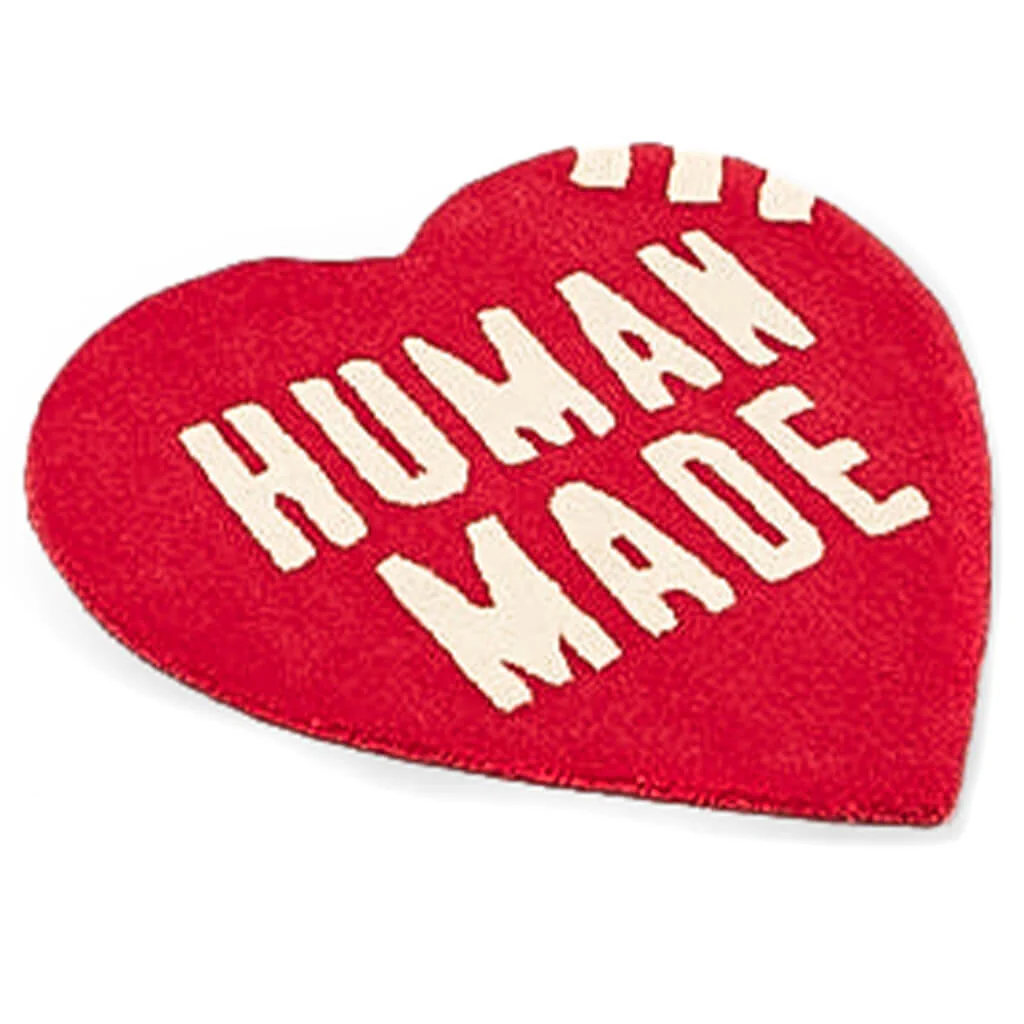 Heart Rug Medium - Red - Image 2