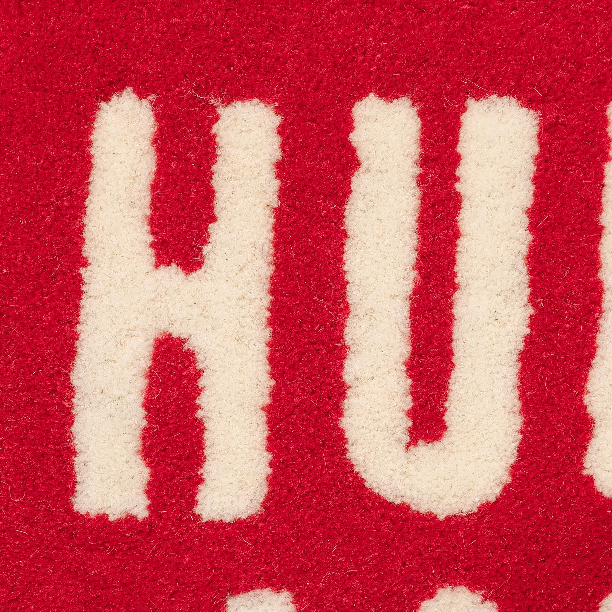 Heart Rug Small - Red - Image 3