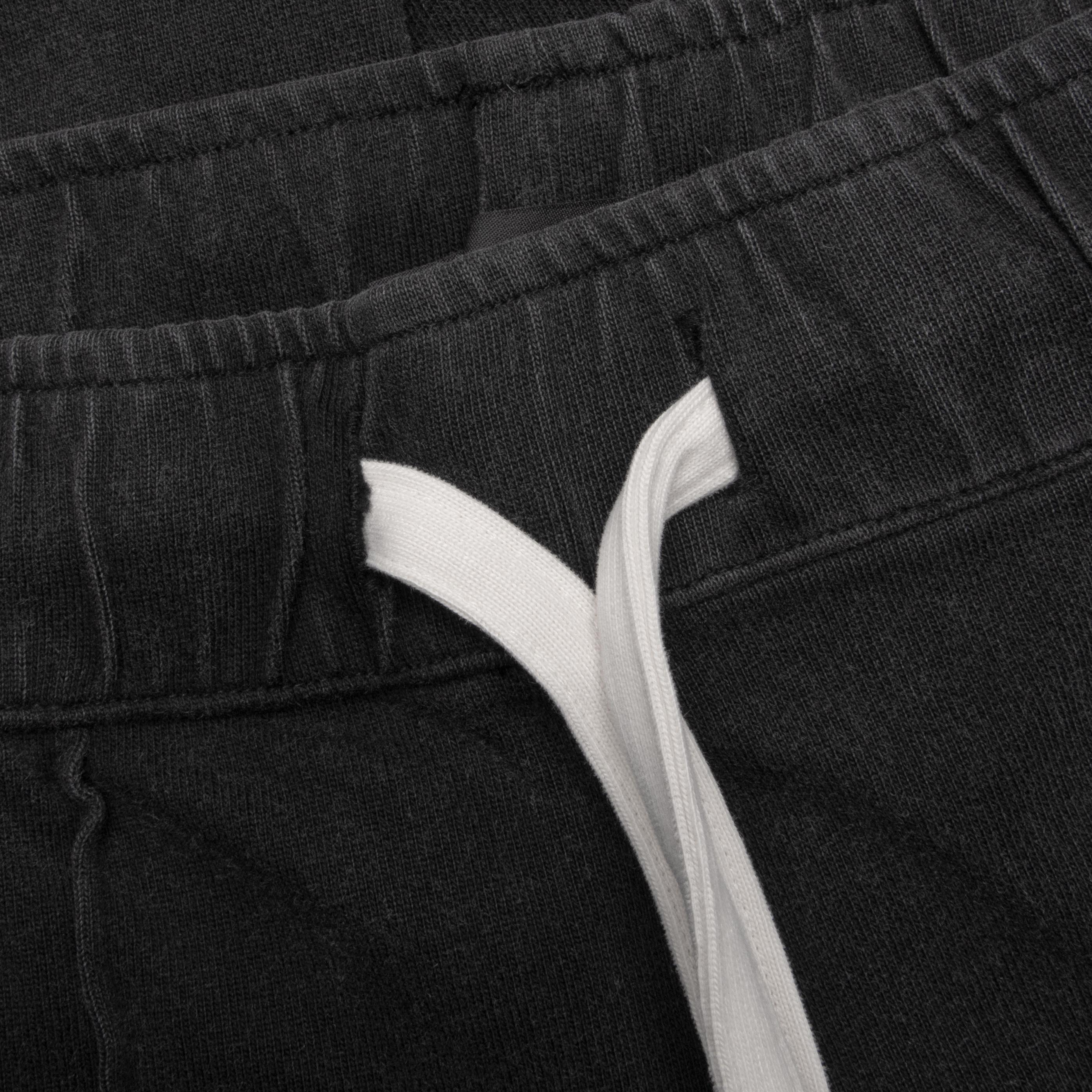 Heavy Cotton Track Pant - Black - Image 3