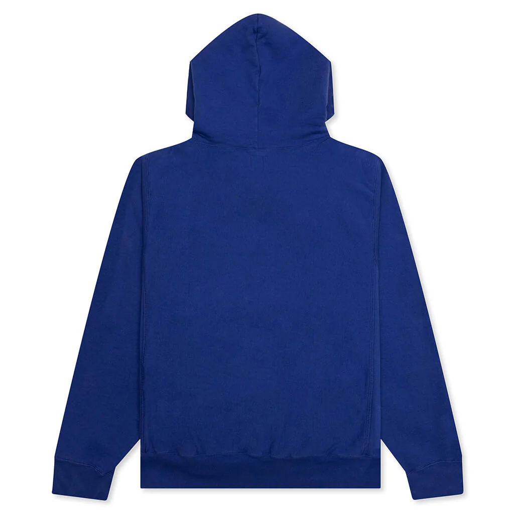 Heavy Weight Hoodie #1 - Blue - Image 2