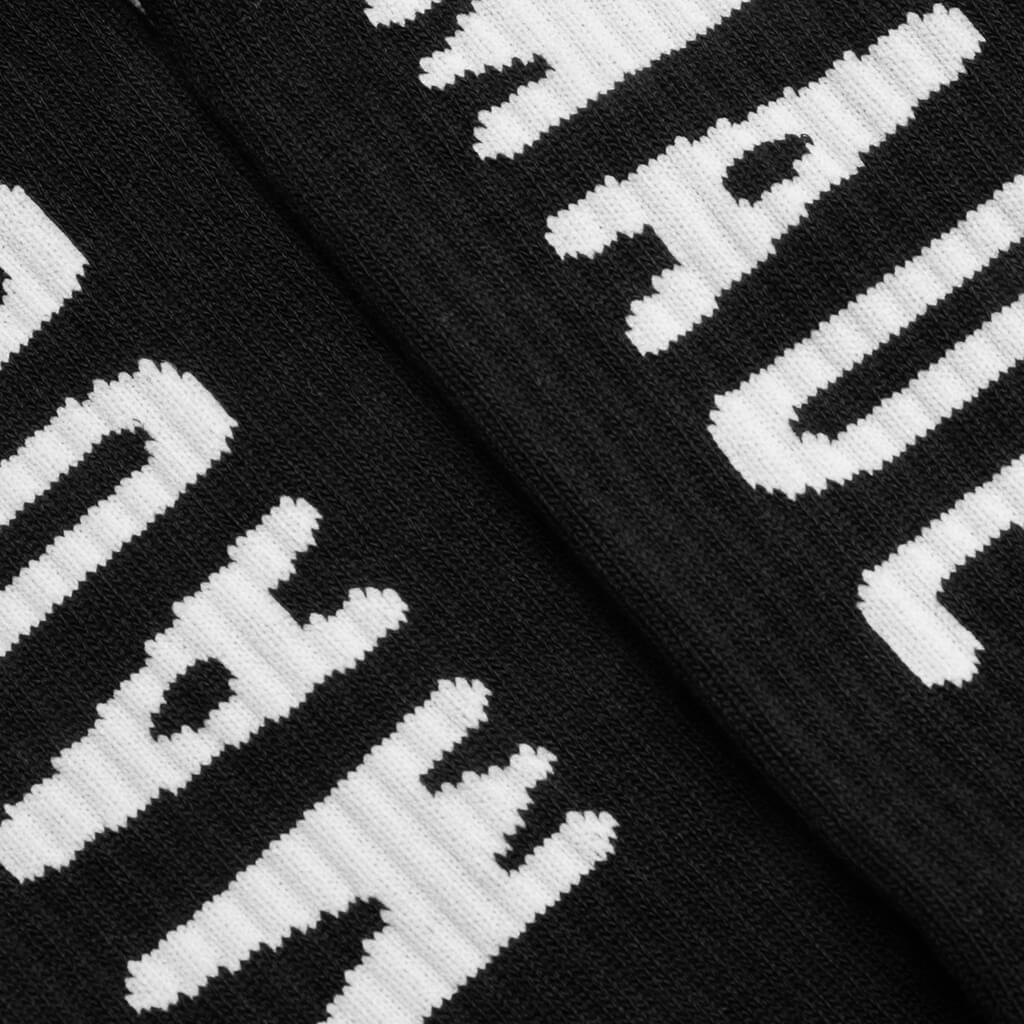 HM Logo Socks - Black - Image 2