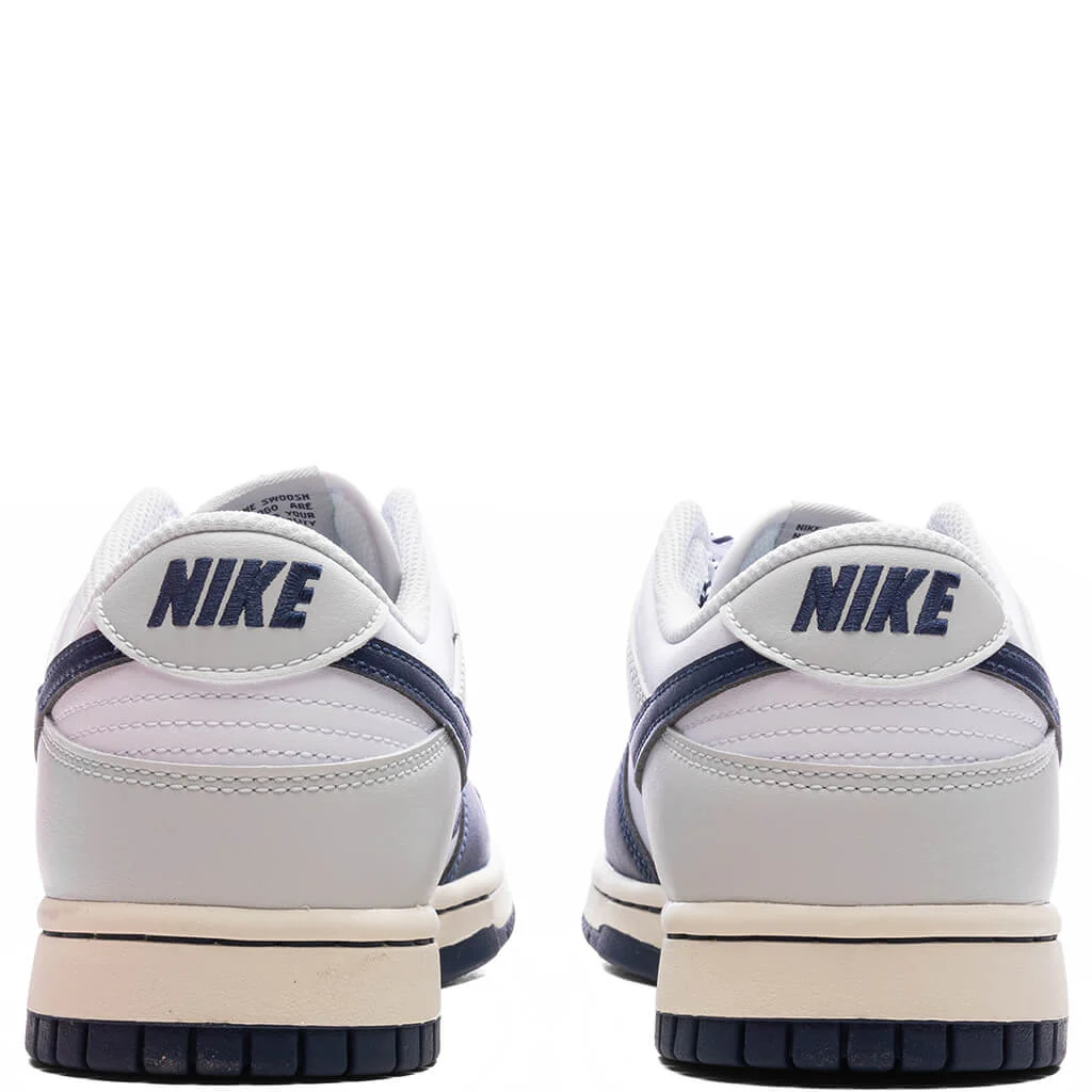 Dunk Low Retro 'NY Yankees' - White/Midnight Navy/Photon Dust - Image 4