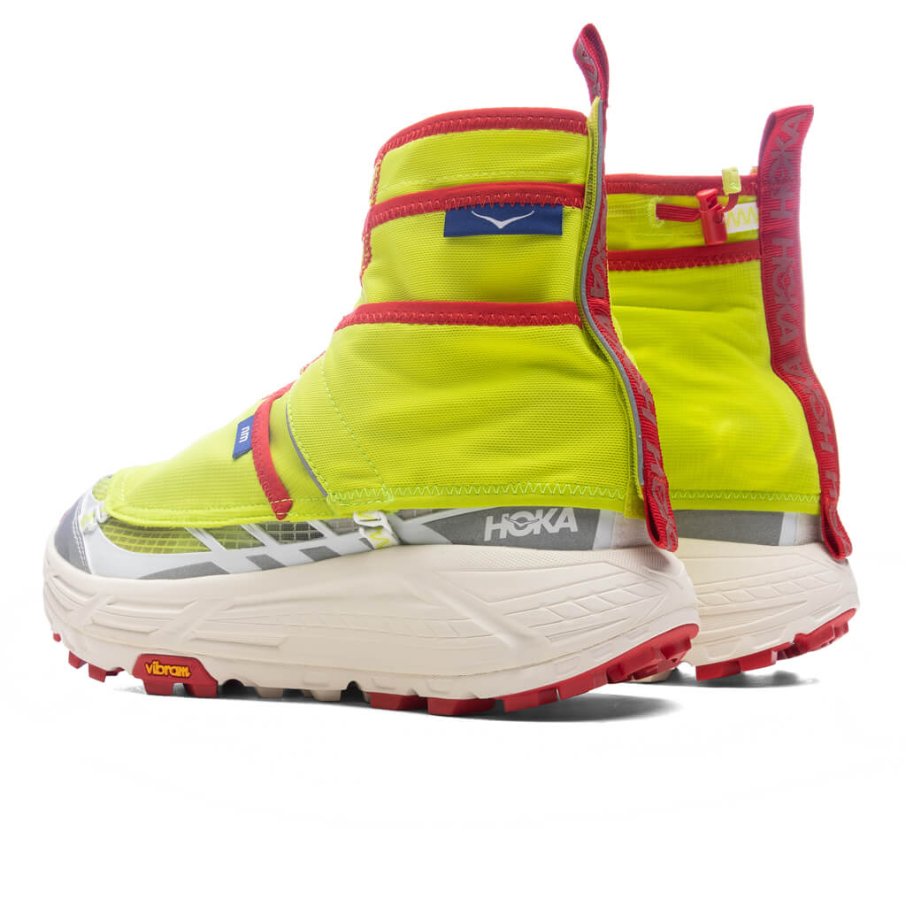 Hoka x Nicole McLaughlin Mafate Speed Three 2 - White/Neon - Image 4