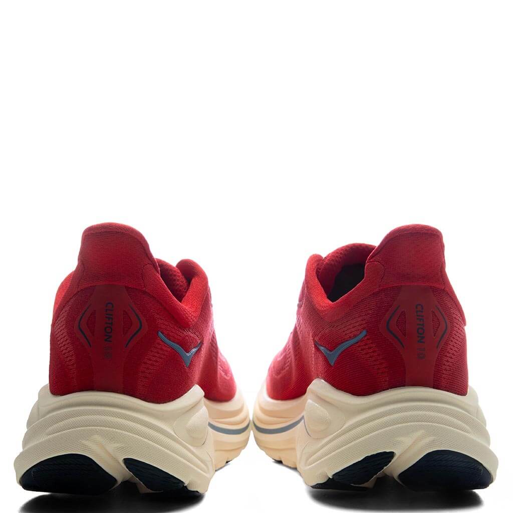 Women's Clifton 10 - Vermillion/Varsity Navy - Image 4