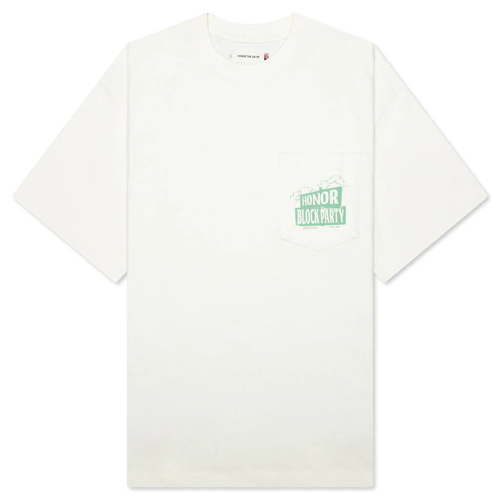 88 Block T-Shirt - Bone