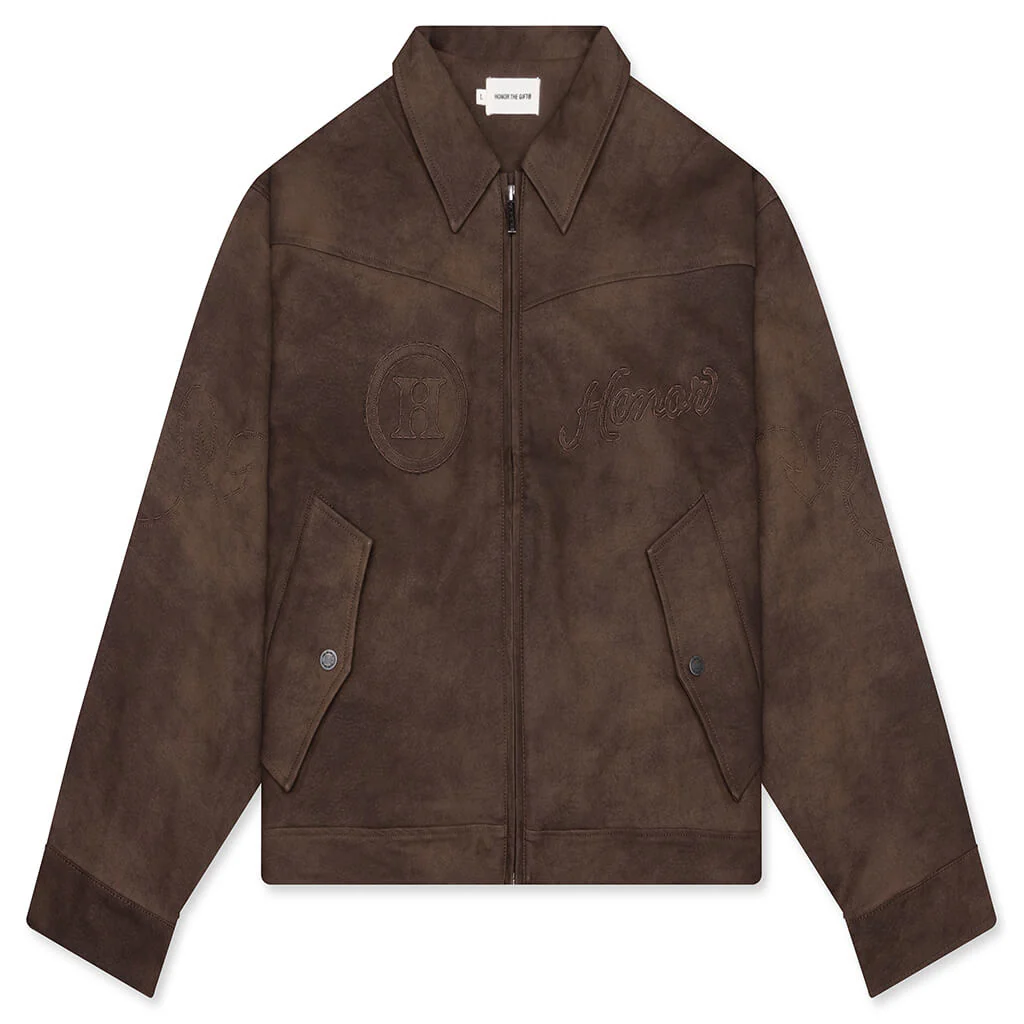 Aged Jacket - Brown