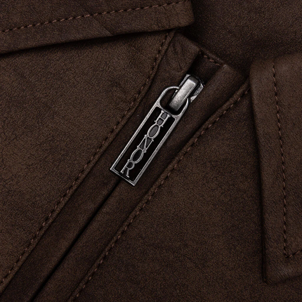 Aged Jacket - Brown - Image 4