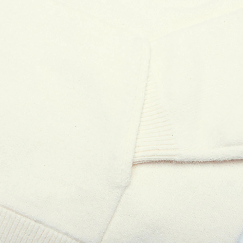 Art Knit Hoodie - Bone - Image 4