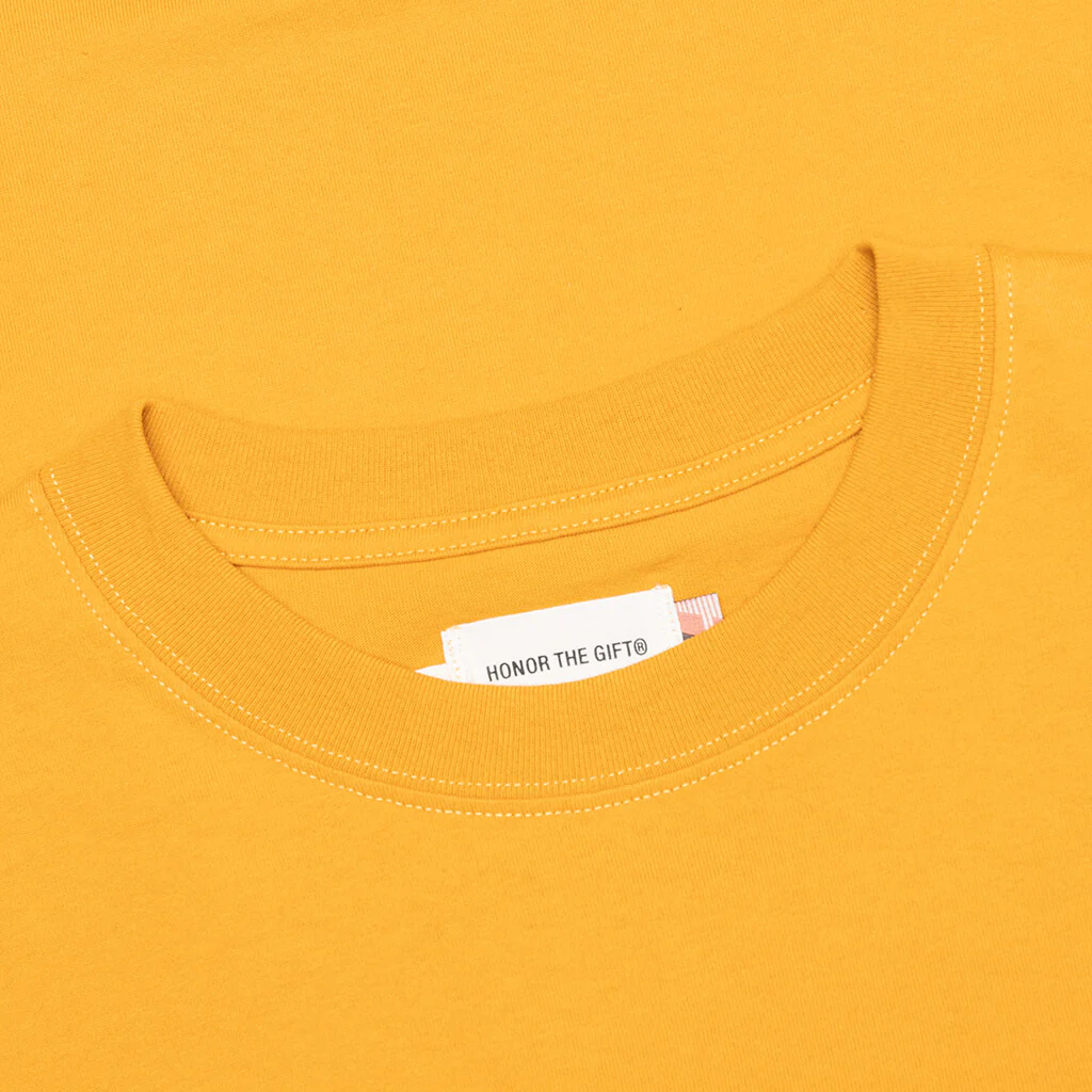Auto Club Box Tee - Yellow - Image 5