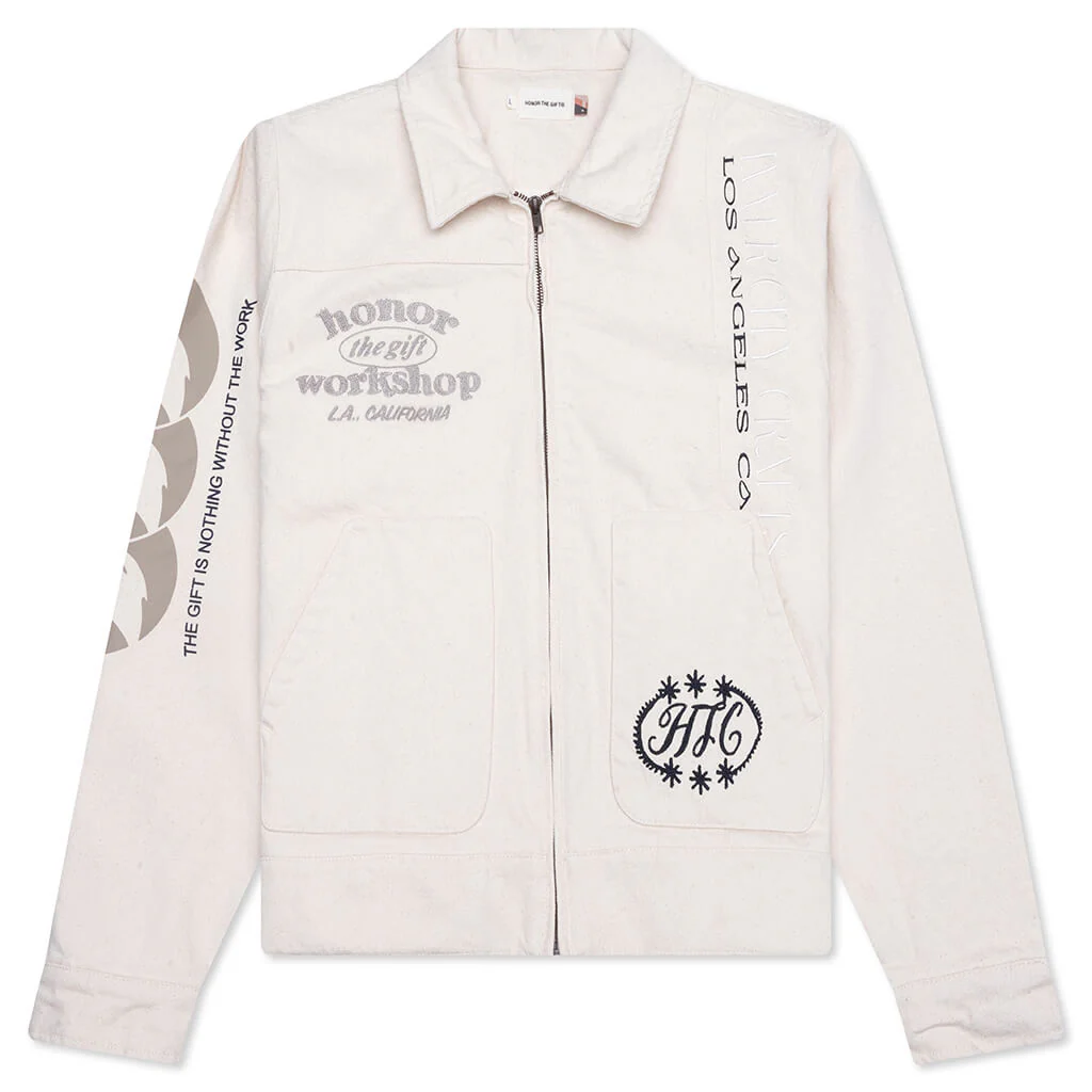 Banner Jacket - Natural