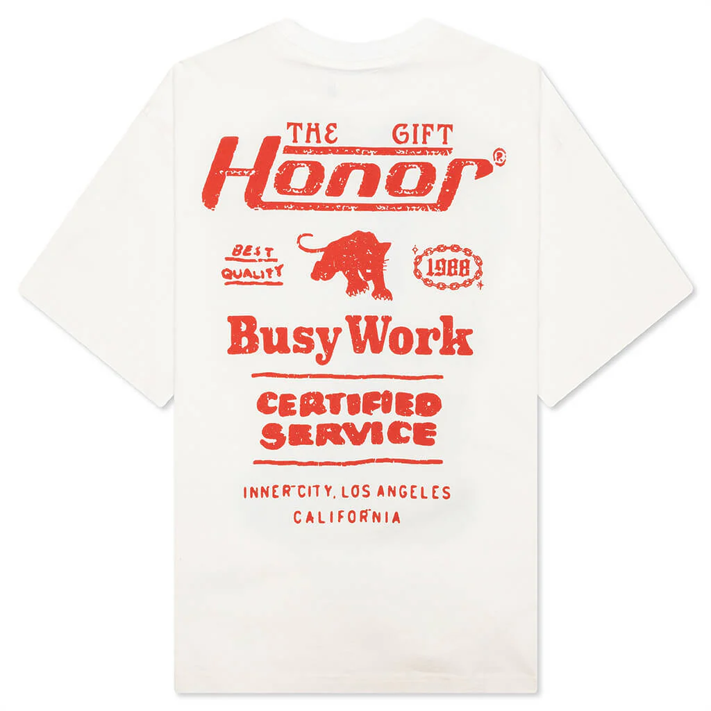 Busy Work T-Shirt - White - Image 2