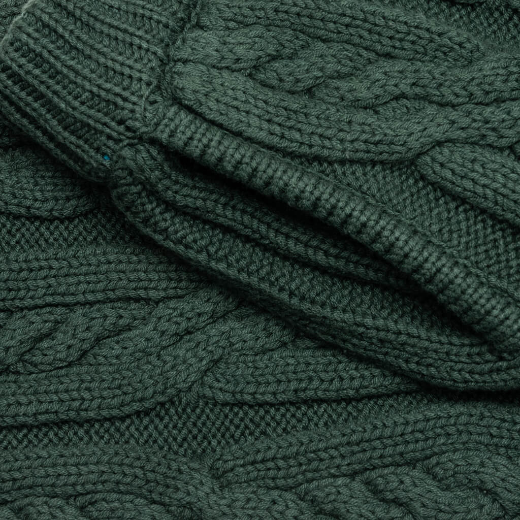Cable Knit Pant - Green - Image 5