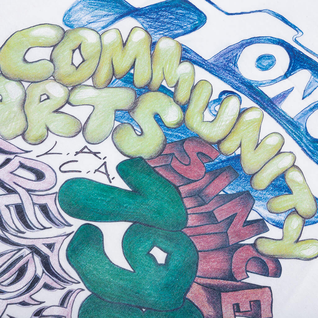 Community Arts Creative Tee - Bone - Image 3