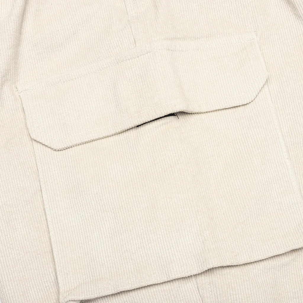 Corduroy Baggy Pant - Cream - Image 5