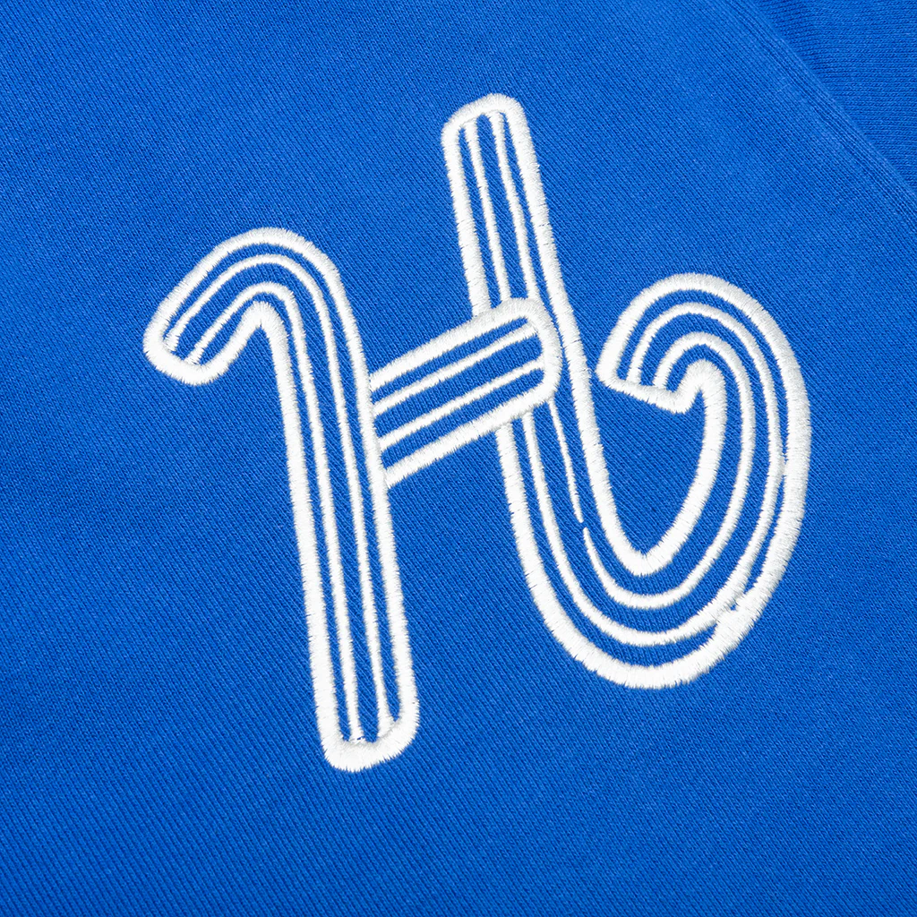 Cursive Honor Hoodie - Blue - Image 3