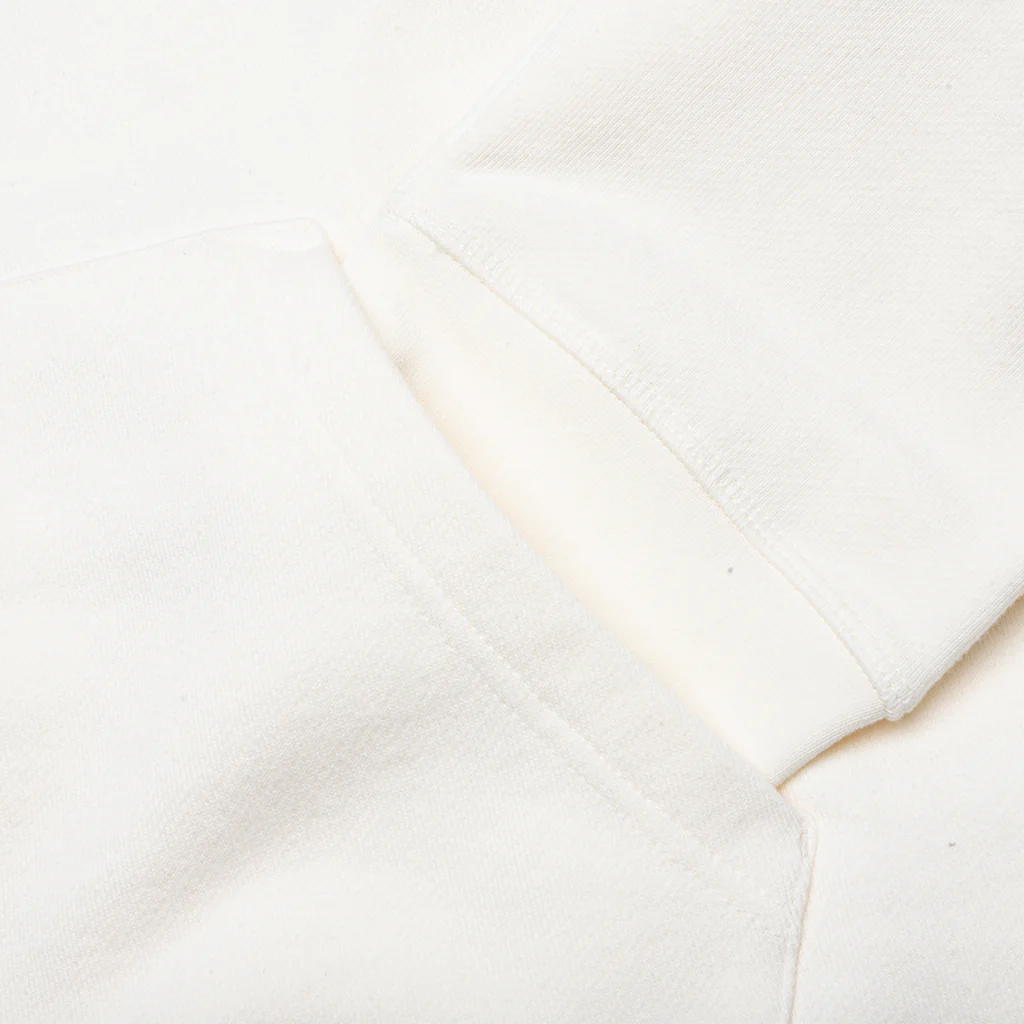 Cursive Honor Hoodie - Bone - Image 3