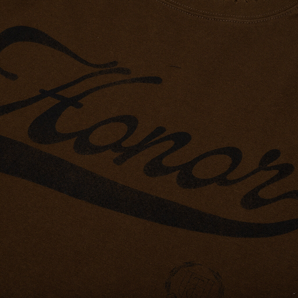 Holiday Holiday Script S/S - Brown - Image 4