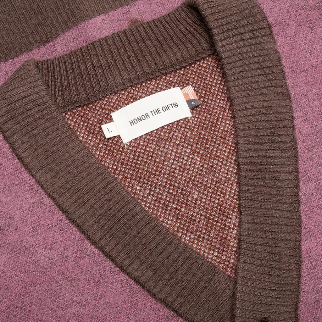Holiday HTG Cardigan - Mauve - Image 3