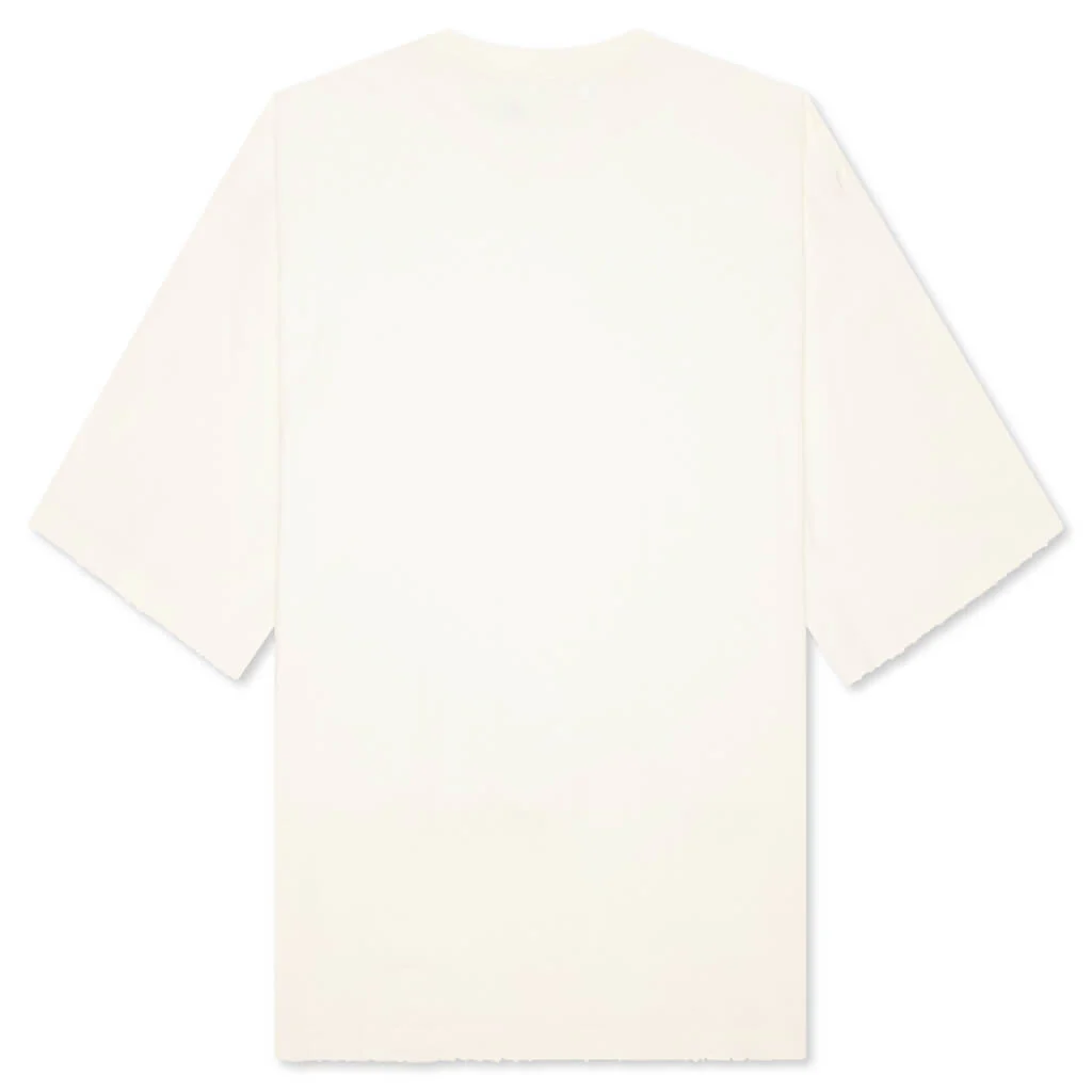 Embroidered Pocket Tee - Bone - Image 2