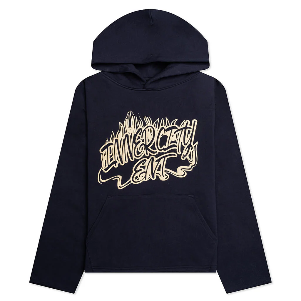 Fire Hoodie - Blue