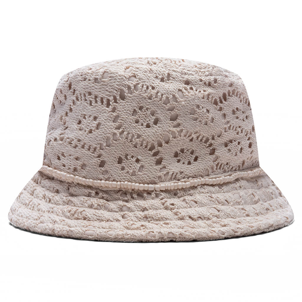 Friendship Crochet Bucket Hat - Bone - Image 3