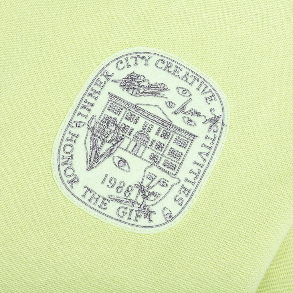 Honor Art Institute Zip Hoodie - Green - Image 3