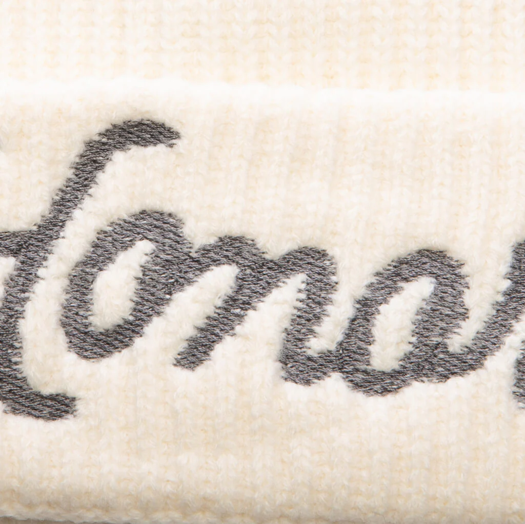 Honor Heavy Knit Beanie - Vintage White - Image 2