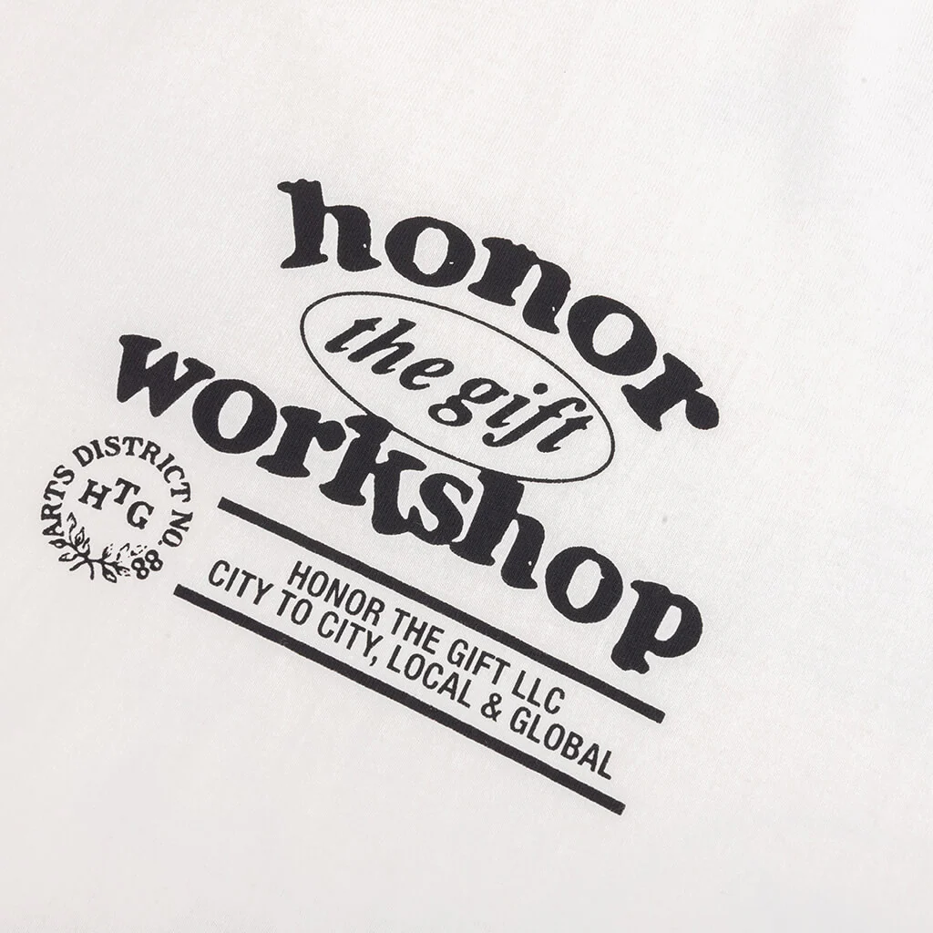 Honor Workshop Tee - Bone - Image 3