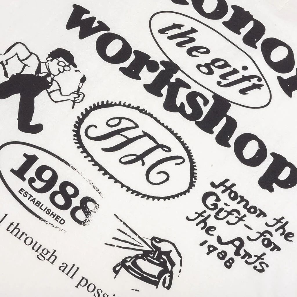 Honor Workshop Tee - Bone - Image 4