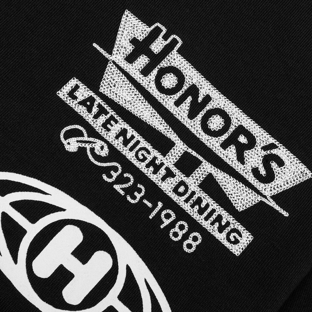 Mixed Logo Crewneck - Black - Image 3