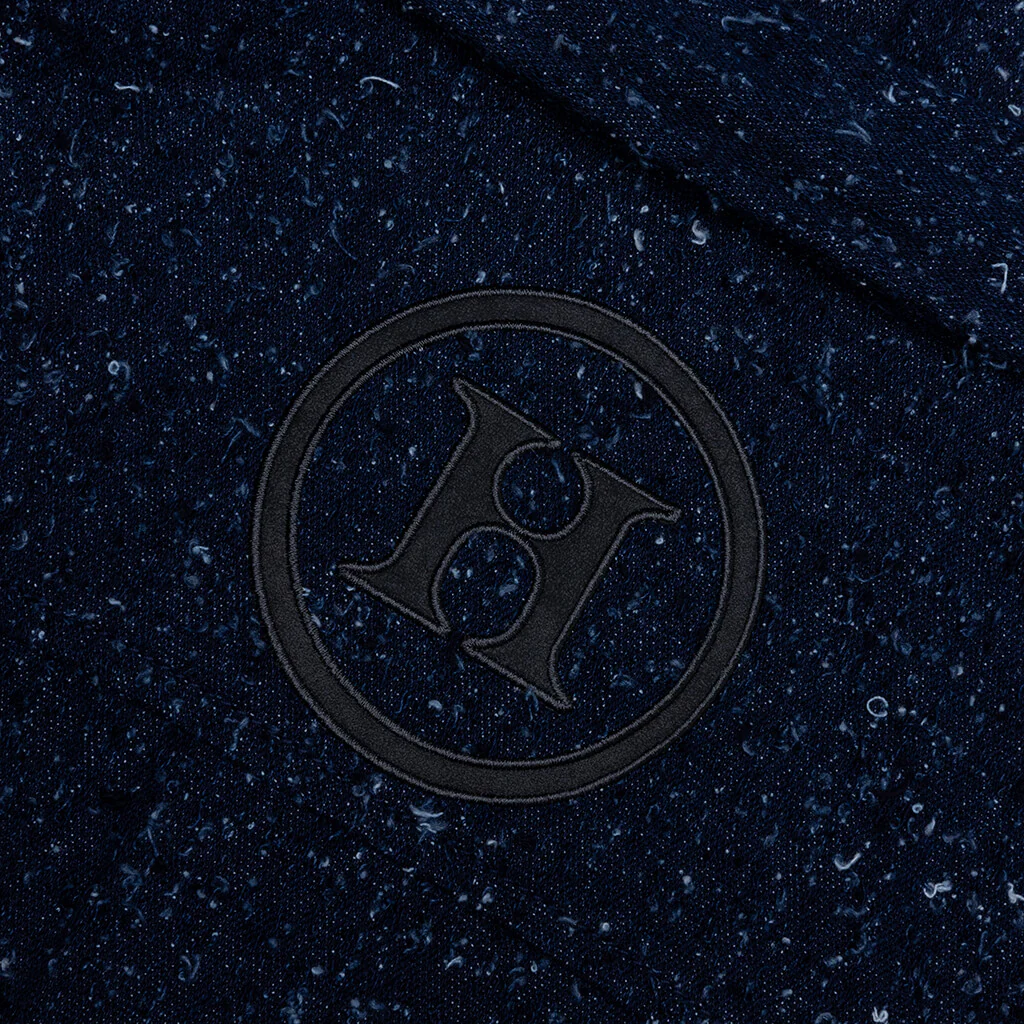 Nep Yarn Chacket - Navy - Image 4