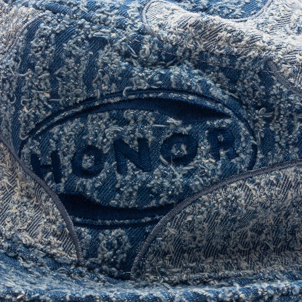 Panel Bucket Hat - Indigo - Image 2