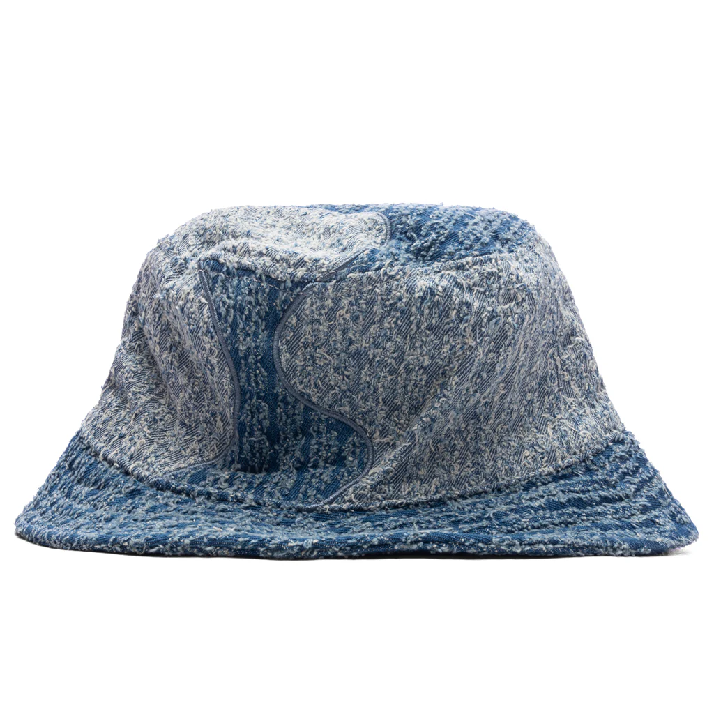 Panel Bucket Hat - Indigo - Image 3