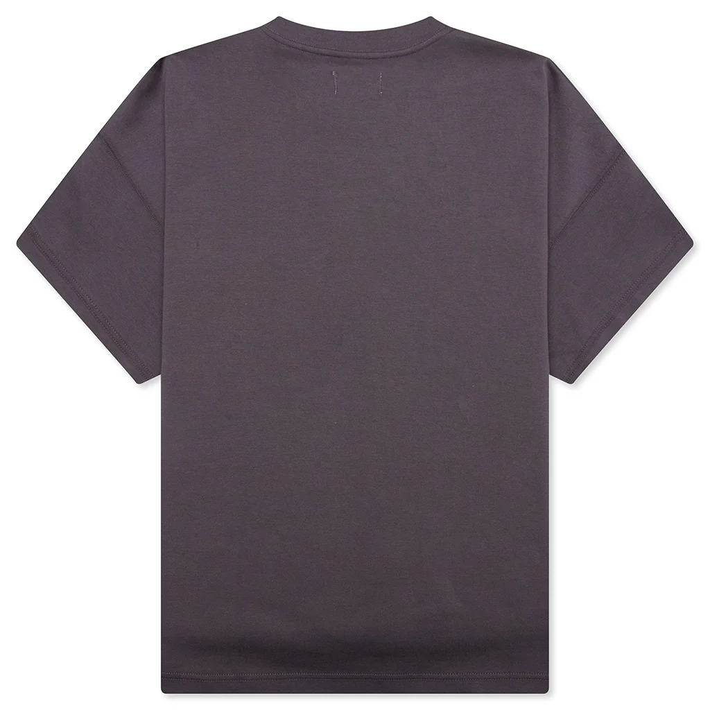 Pendant Box T-Shirt - Charcoal - Image 2