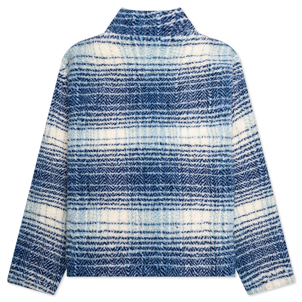 Plaid Jacket - Blue - Image 2
