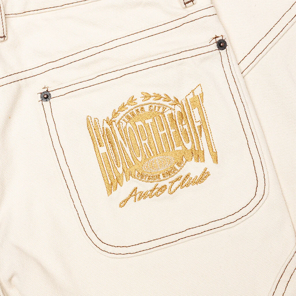 Racing Panel Pant - Bone - Image 4