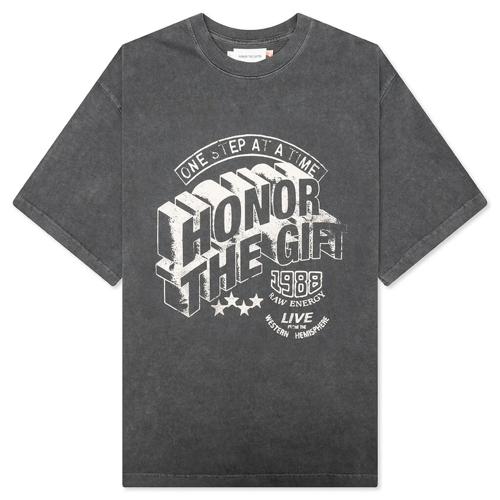 Raw Energy T-Shirt - Black