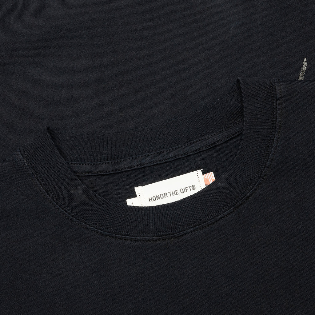 Records Tee - Black - Image 3