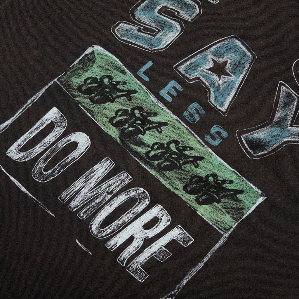 Say Less Do More Tee - Black - Image 3
