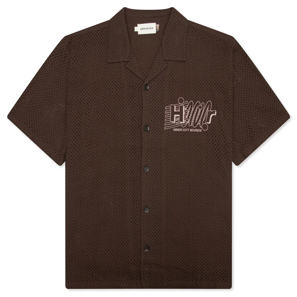 Sounds Novelty Woven - Brown
